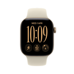 Apple Watch S 12 GPS 46mm Light Gold Aluminium Case with Sand Sport Band - S/M