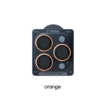 Anank 10X Reinforced 99% AR Lens Guard for iPhone 17 Pro / 17 Pro Max | Orange