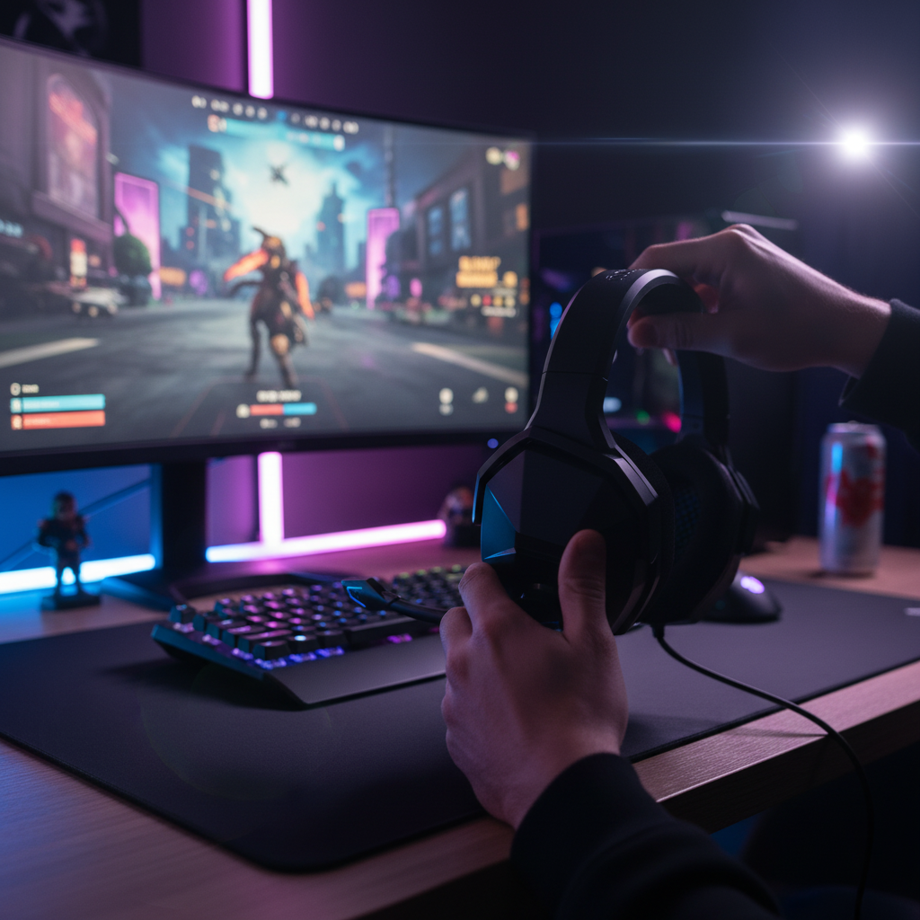 سماعة رأس للألعاب XIBERIA بمنفذ 3.5 مم