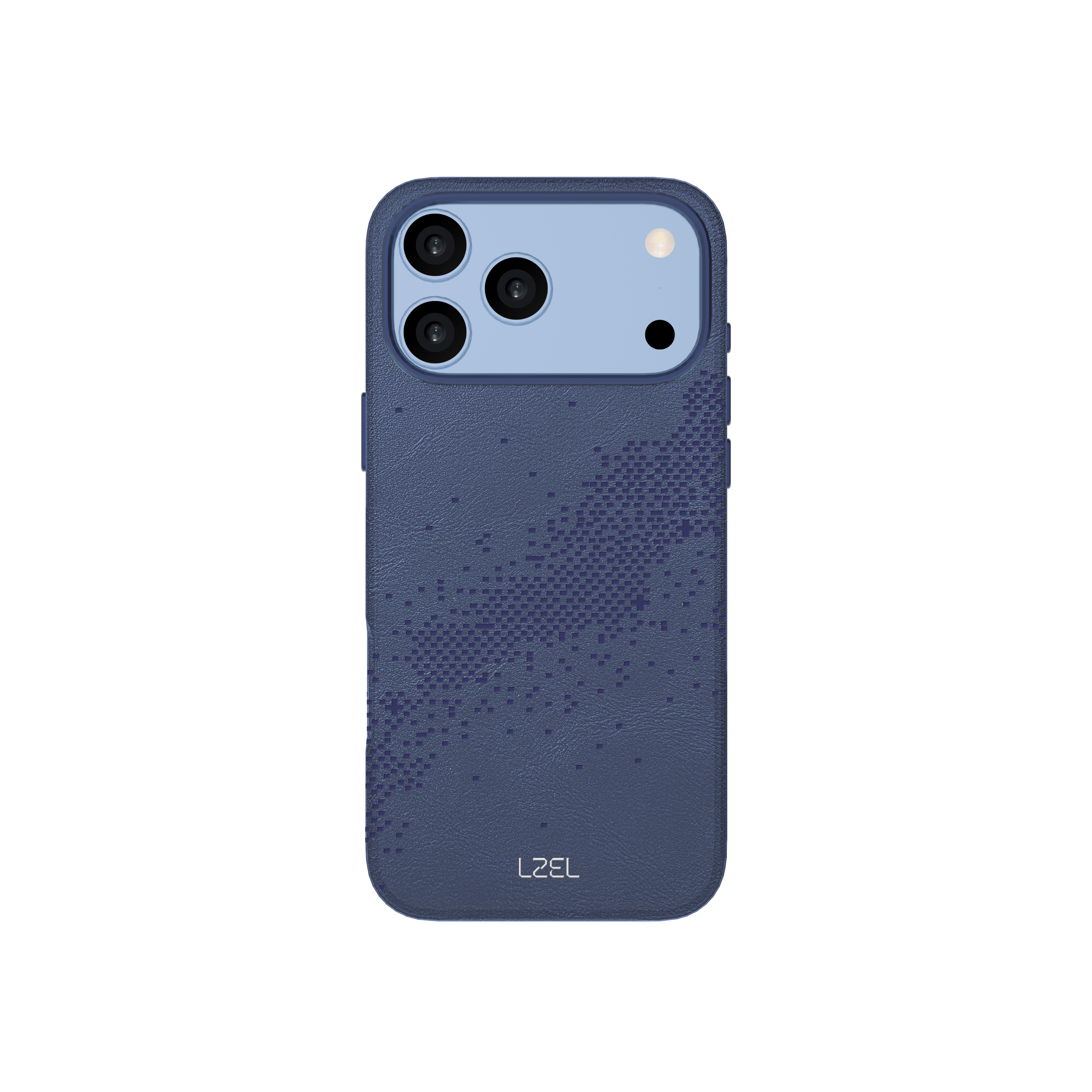 LZEL LEATHERWAVE MAG Premium Leather MagSafe Case with Wave Pattern for iPhone 18 Pro & 18 Pro Max