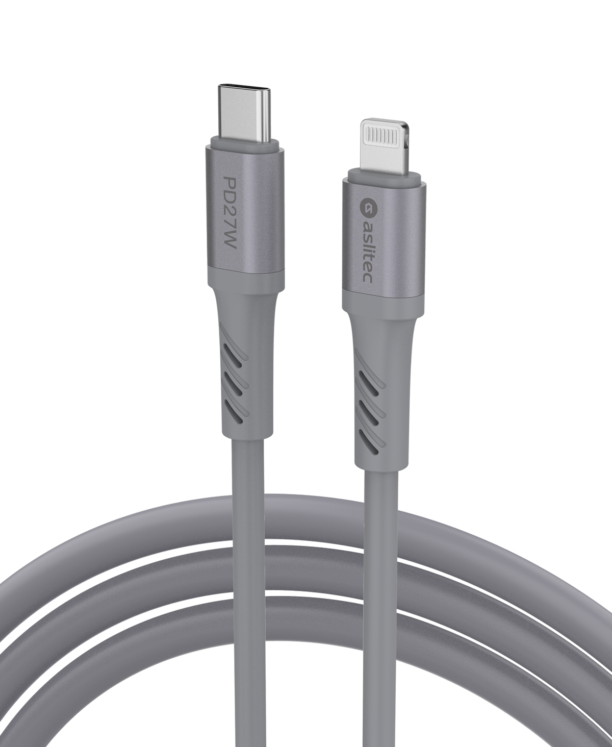 كيبل Aslitec GRAPHENEX SYNC للشحن السريع ونقل البيانات – USB-C إلى Lightning