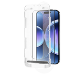 LZEL Optivue Series 3d Tempered  Csg 0.33mm Thickness Double Strong Glass For iPhone 16 Pro Max/17 Pro Max With Applicator | Clear