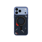 كڤر حماية aslitec Cybermech بتصميم هجين ولمسات معدنية ومتوافق مع MagSafe لآيفون 18 Pro Max