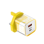 LZEL VoltCharge NanoCore – 30W GaN Transparent Wall Charger