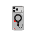 كڤر حماية aslitec Cybermech بتصميم هجين ولمسات معدنية ومتوافق مع MagSafe لآيفون 18 Pro Max