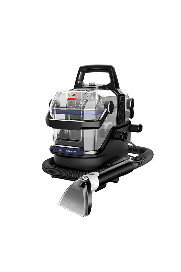  منظف Bissell SpotClean Pro Turbo المحمولة لتنظيف السجاد والمفروشات بقوة 400 واط | أسود