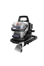  منظف Bissell SpotClean Pro Turbo المحمولة لتنظيف السجاد والمفروشات بقوة 400 واط | أسود