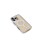 كڤر حماية بتصميم دائري من ليزل لهاتف iPhone 16 Pro Max شفاف