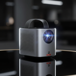 بروجيكتور نيوبولا مارس 3 إير المحمول بدقة 1080p مع Google TV و Netflix مدمج، 400 ANSI لومن وبطارية 2.5 ساعة | أسود