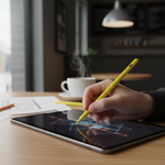 LZEL Pro-Touch Stylus iPad Pencil With Palm Rejection | Yellow