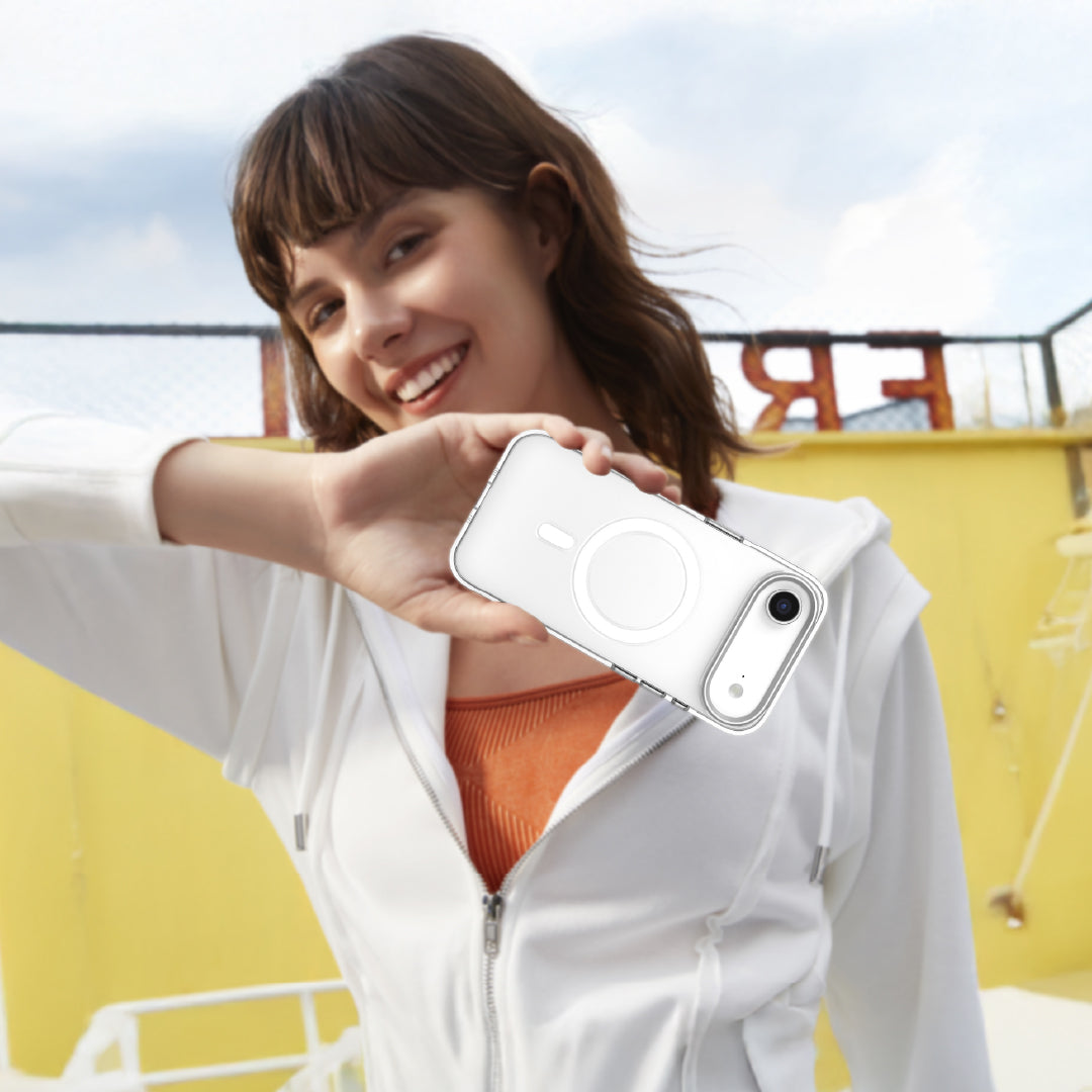 LZEL MagCrystal Groove Case for iPhone Air