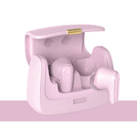 سماعة لاسلكية من أسلي جلوبال بتصميم حقيبة يد|وردي