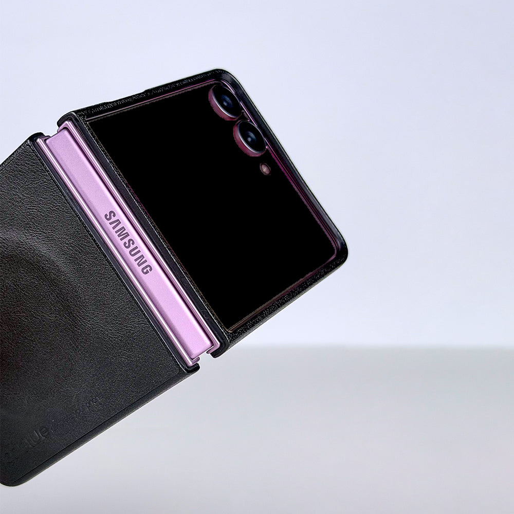 كڤر حماية من Coblue المغناطيسي الفاخر لهاتف Samsung Galaxy Z Flip 7 | أسود