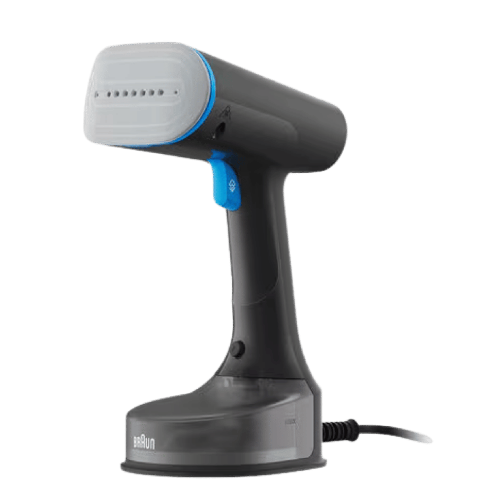 مكواة البخار المحمولة QuickStyle 5 من Braun بقوة 1200 واط | خزان مياه 150 مل | أسود