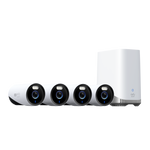 كاميرا مراقبة ذكية E330 (احترافية) بـ 4 كاميرات بدقة 4K من Eufy | أبيض
