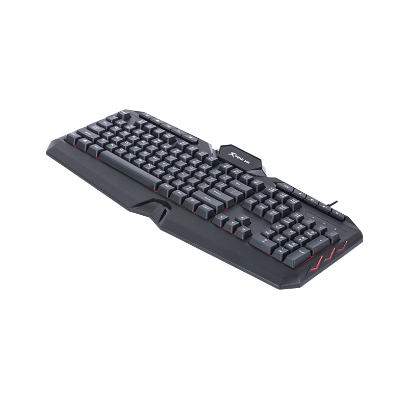 XTRIKE Me 7 Color Backlight Wired Gaming Keyboard