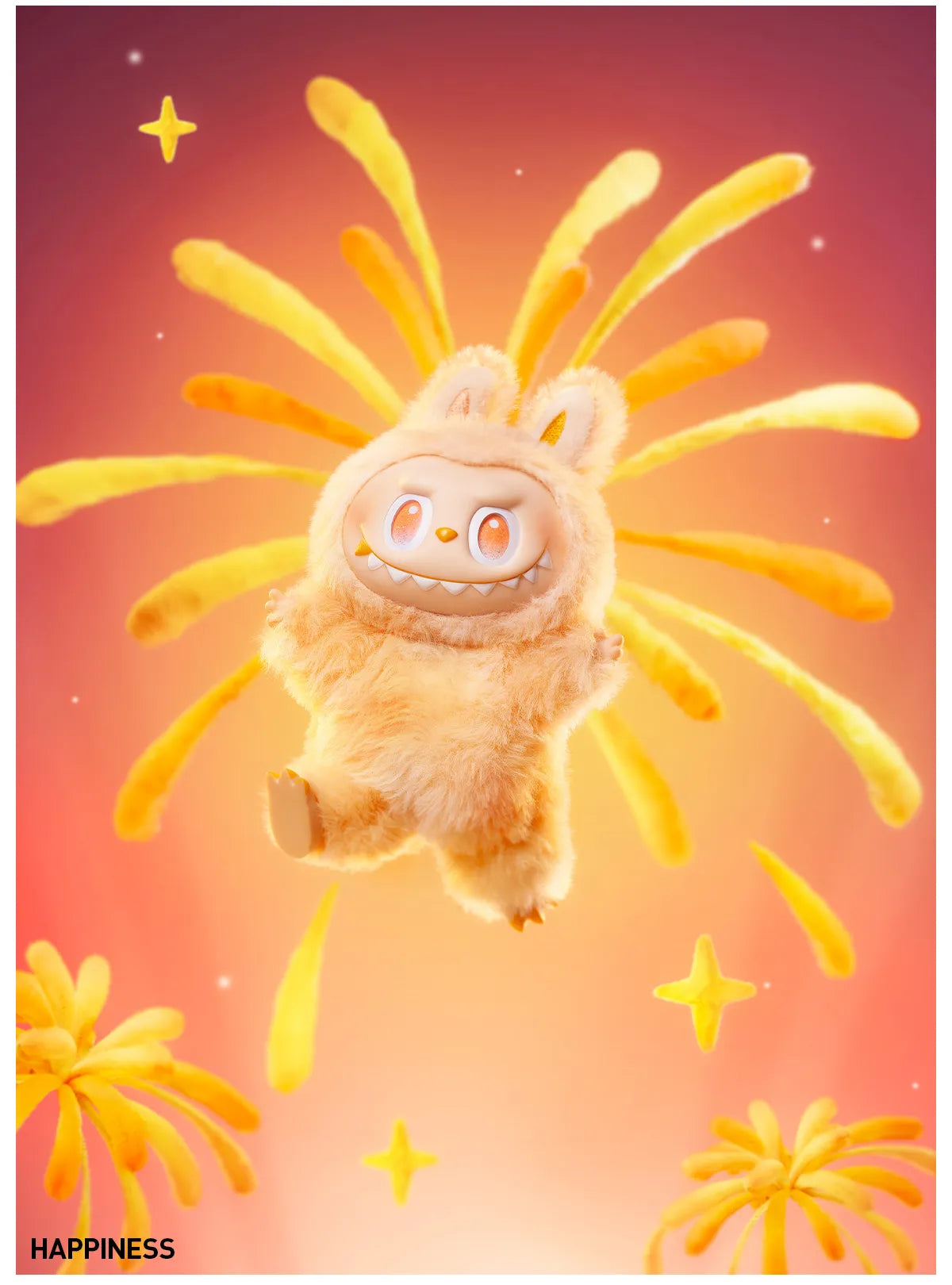 THE MONSTERS Big into Energy Series - Vinyl Plush Pendant