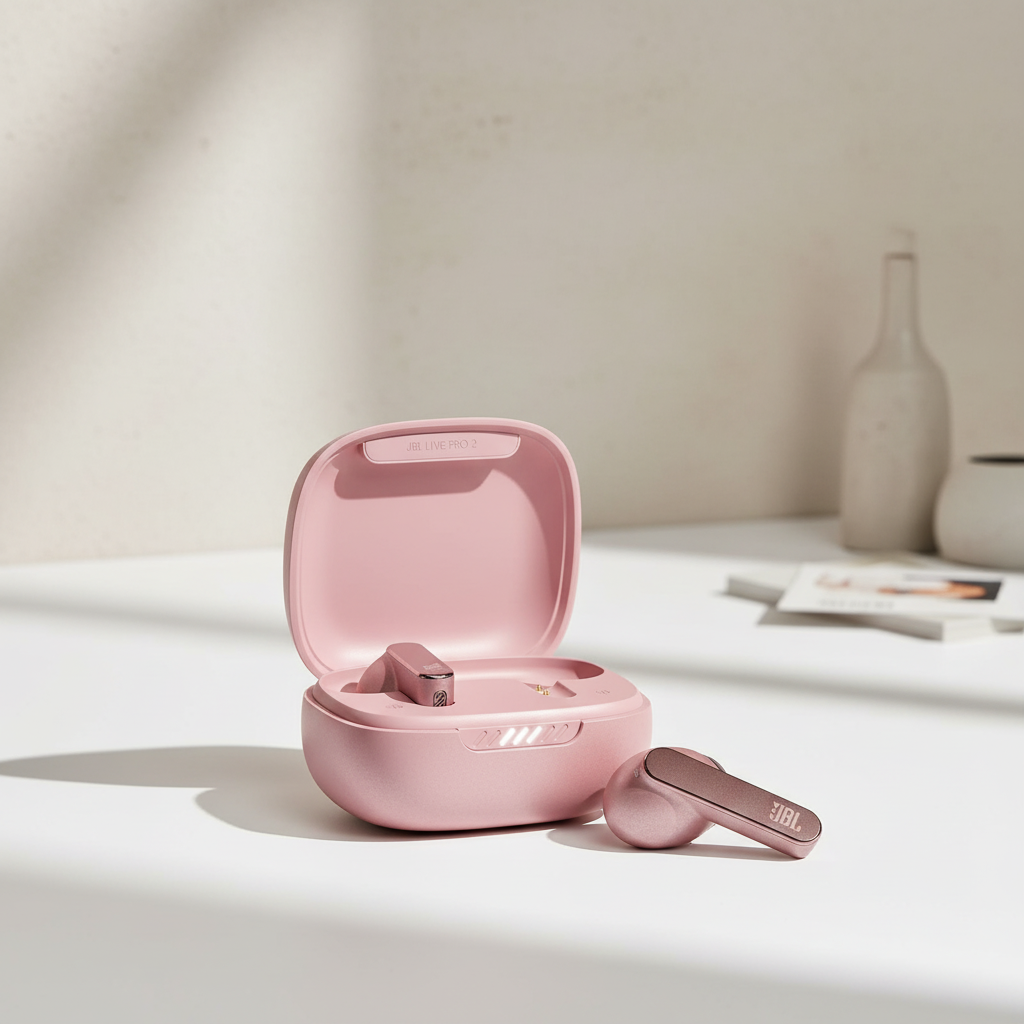 JBL Live Pro 2 True Wireless Noise Cancelling Earbuds | Rose