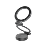 LZEL 360° Magnetic Suction Phone Holder Three-Axis Adjustable Angle | Robust Magnetic Grip | Black