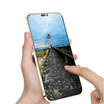 كڤر حماية شاشة 2.5D زجاجي لهاتف iPhone 14 Pro بتقنية كورنينج غوريلا من Anank