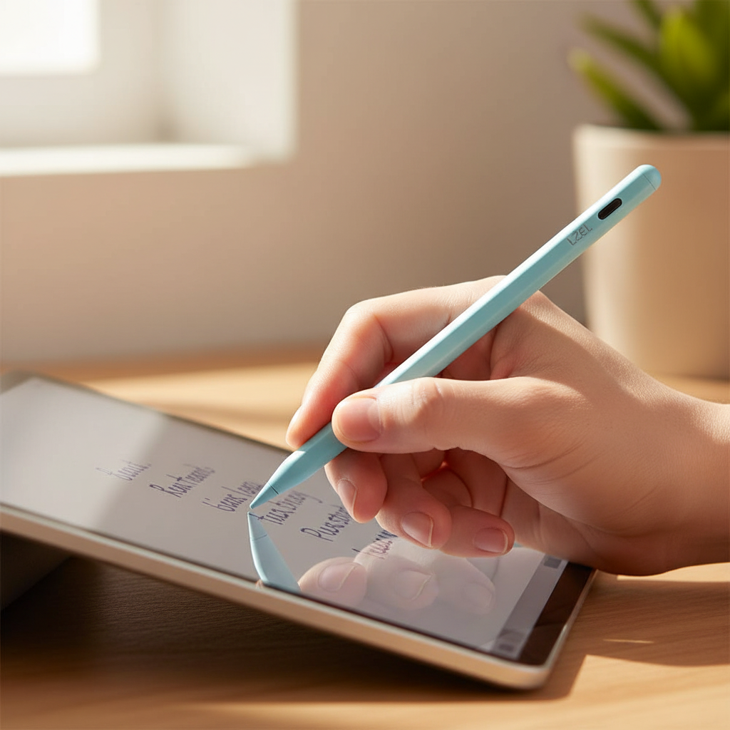 LZEL Pro Touch Stylus iPad Pencil With Palm Rejection | Blue