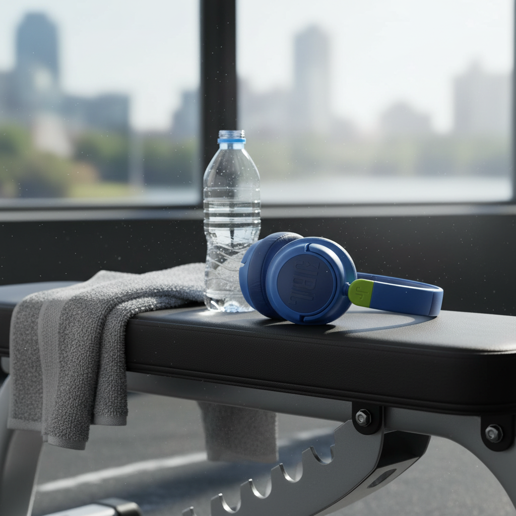 JBL JR460 Bluetooth Headphone With Active Noise Cancelling | Blue