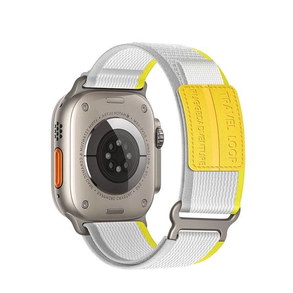 Asli Global Trail Loop Watch Band 45/49mm|Light Gray&Dark Yellow
