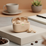 JBL Wave Beam Wireless Earbuds | Beige
