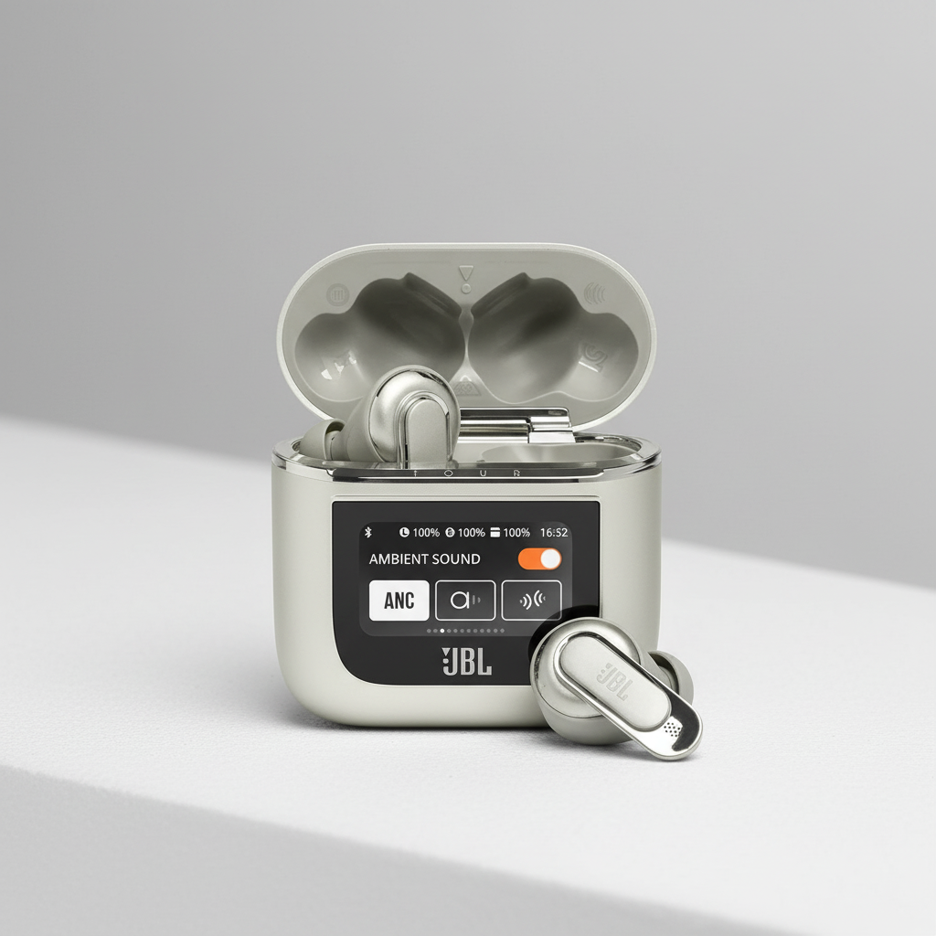 سماعات Tour Pro 2 True لاسلكية عازلة للضوضاء من JBL | شامبين