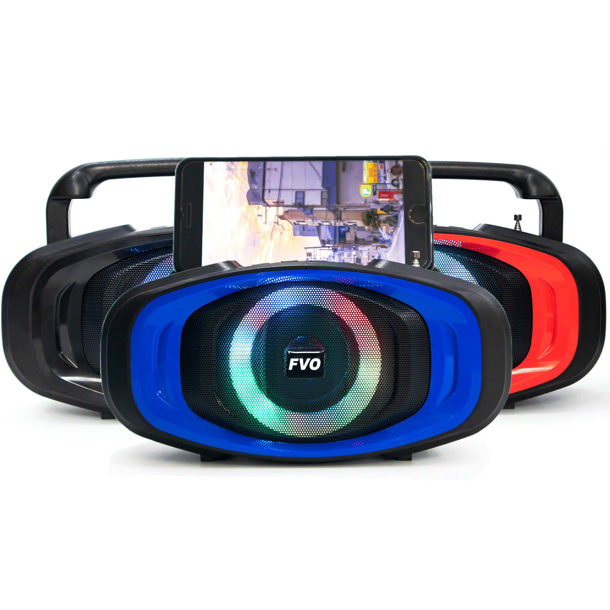 FVO Bluetooth Speaker Black (FVO-187)