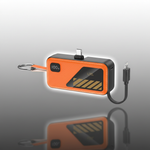 LZEL NanoFlux Charger Mini – 5,000mAh PD Type-c Power Bank with Built-in Lightning Cable