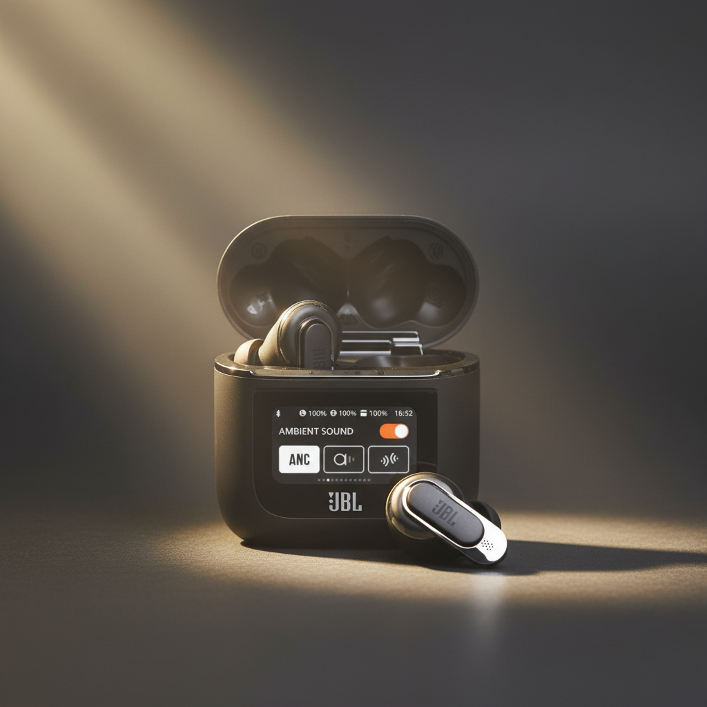 سماعات Tour Pro 2 True لاسلكية عازلة للضوضاء من JBL | أسود