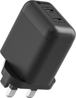 شاحن aslitec VexoraGaN بقدرة 45 واط – شاحن GaN مدمج بمنفذي USB-C