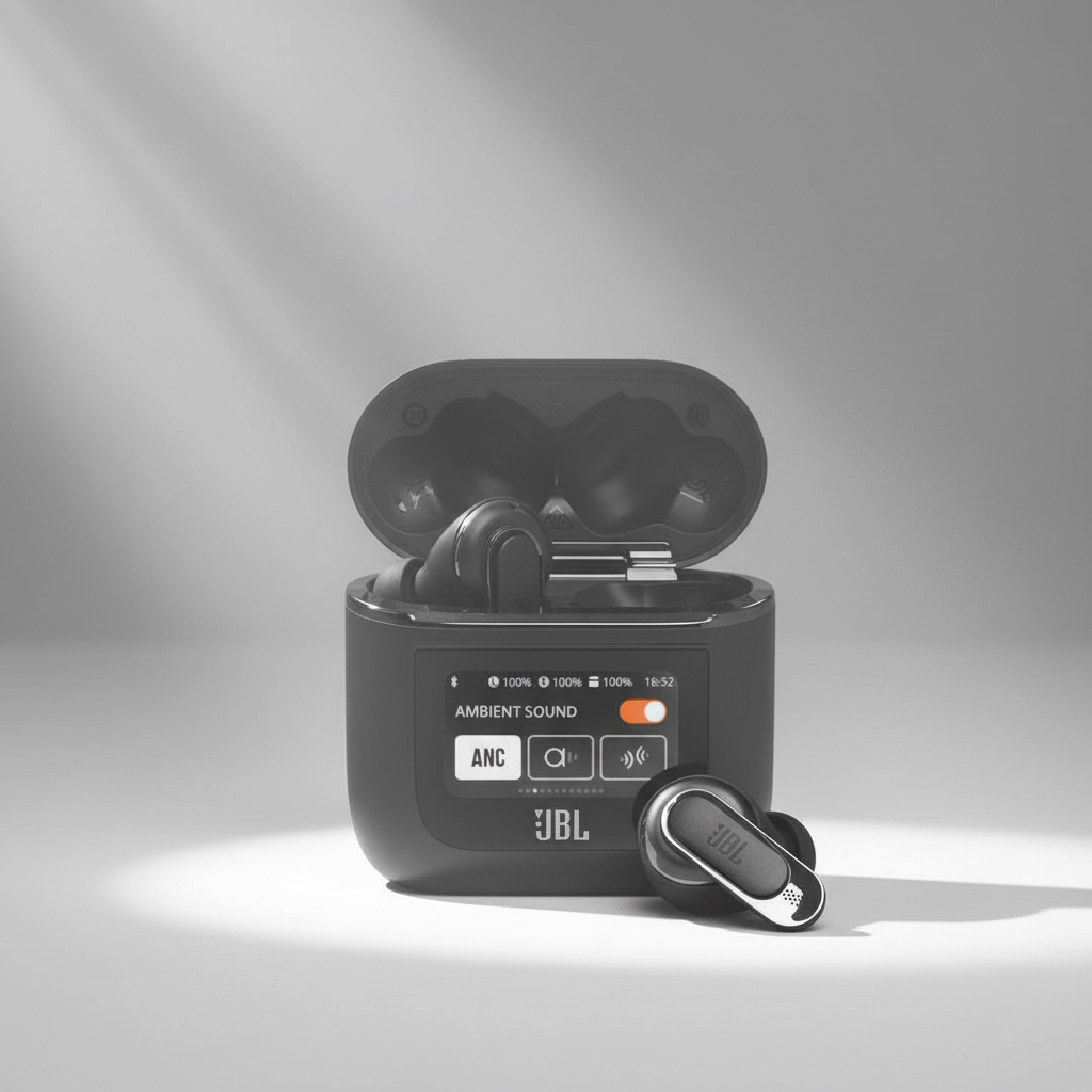 سماعات Tour Pro 2 True لاسلكية عازلة للضوضاء من JBL | أسود
