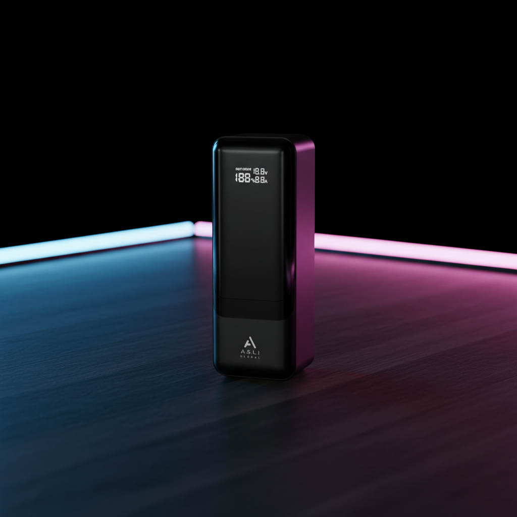 Asli Global Power Bank 27000mAh PD 3USB 145W | Black