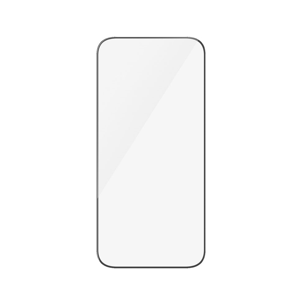 Panzer iPhone 15 Pro Full Screen Glass With Black Frame
