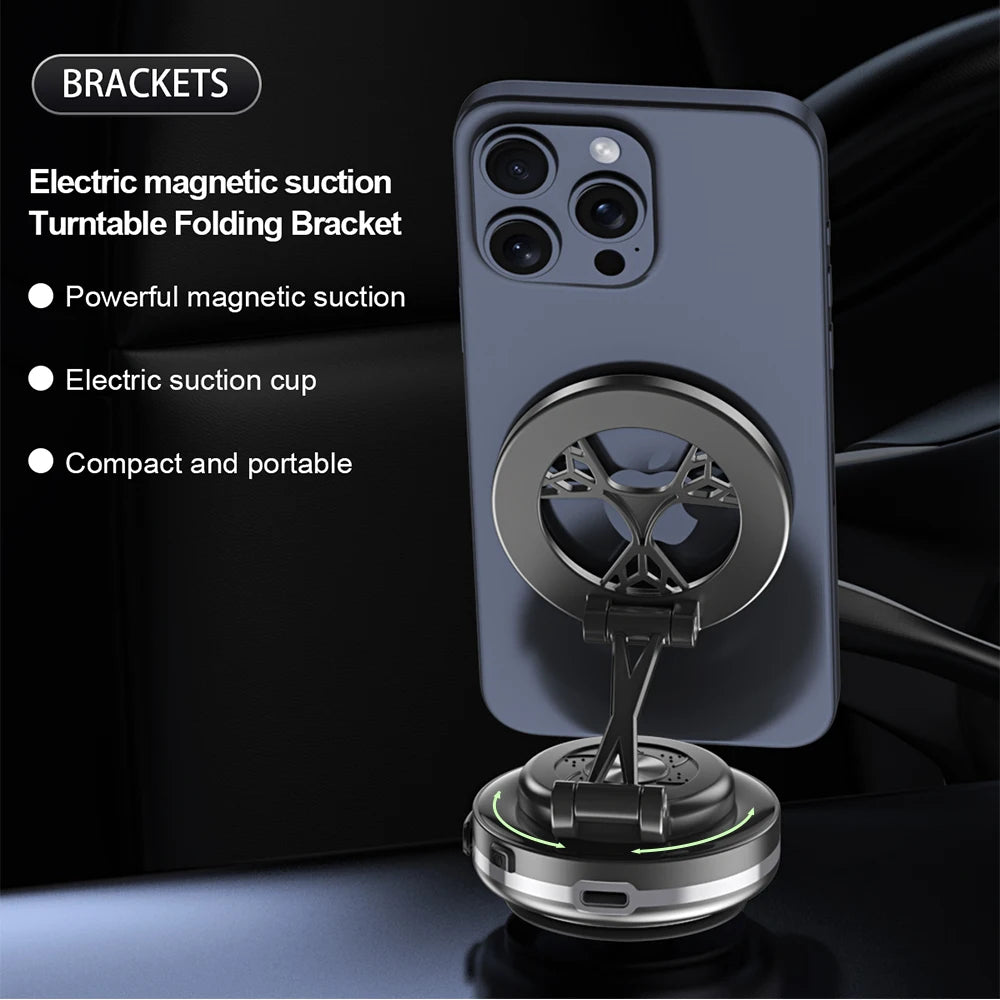 Smart Vacuum Suction Phone Holder Type-C