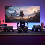 EKSA Gaming Headset With 3.5mm Jack | Black Red