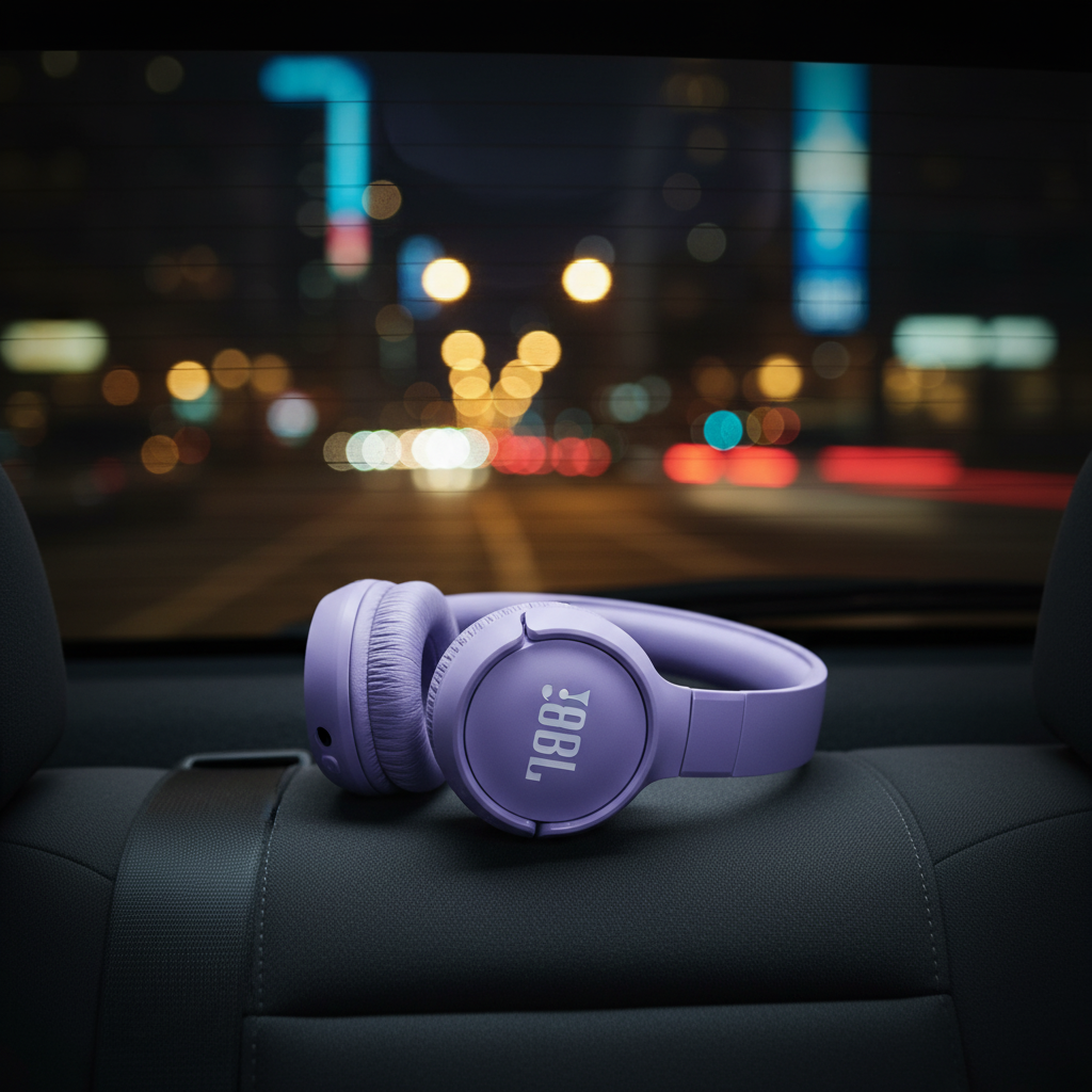 JBL Tune 520BT Wireless Headphones Pure Sound | purple