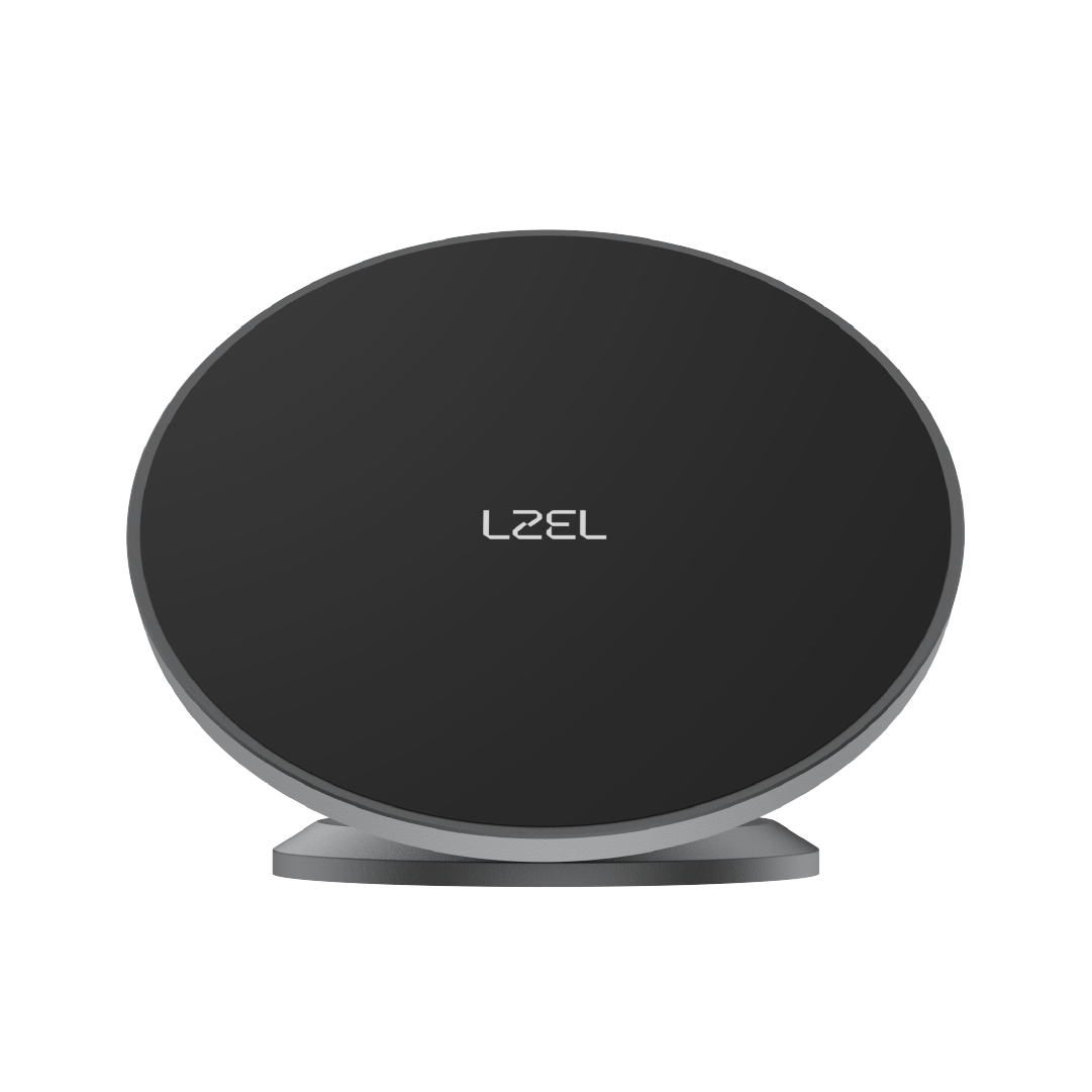 LZEL 360° Magnetic Suction Phone Holder Ultra-Strong Magnetic Grip | Compact & Stable Design | Black