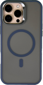 LZEL iPhone 16 Pro Max Mag Fusion Prime Clear Matt With MagSafe | Blue