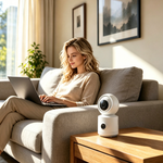 aslitec 4MP Smart WiFi Dual Lens 1920×2160 HD Camera
