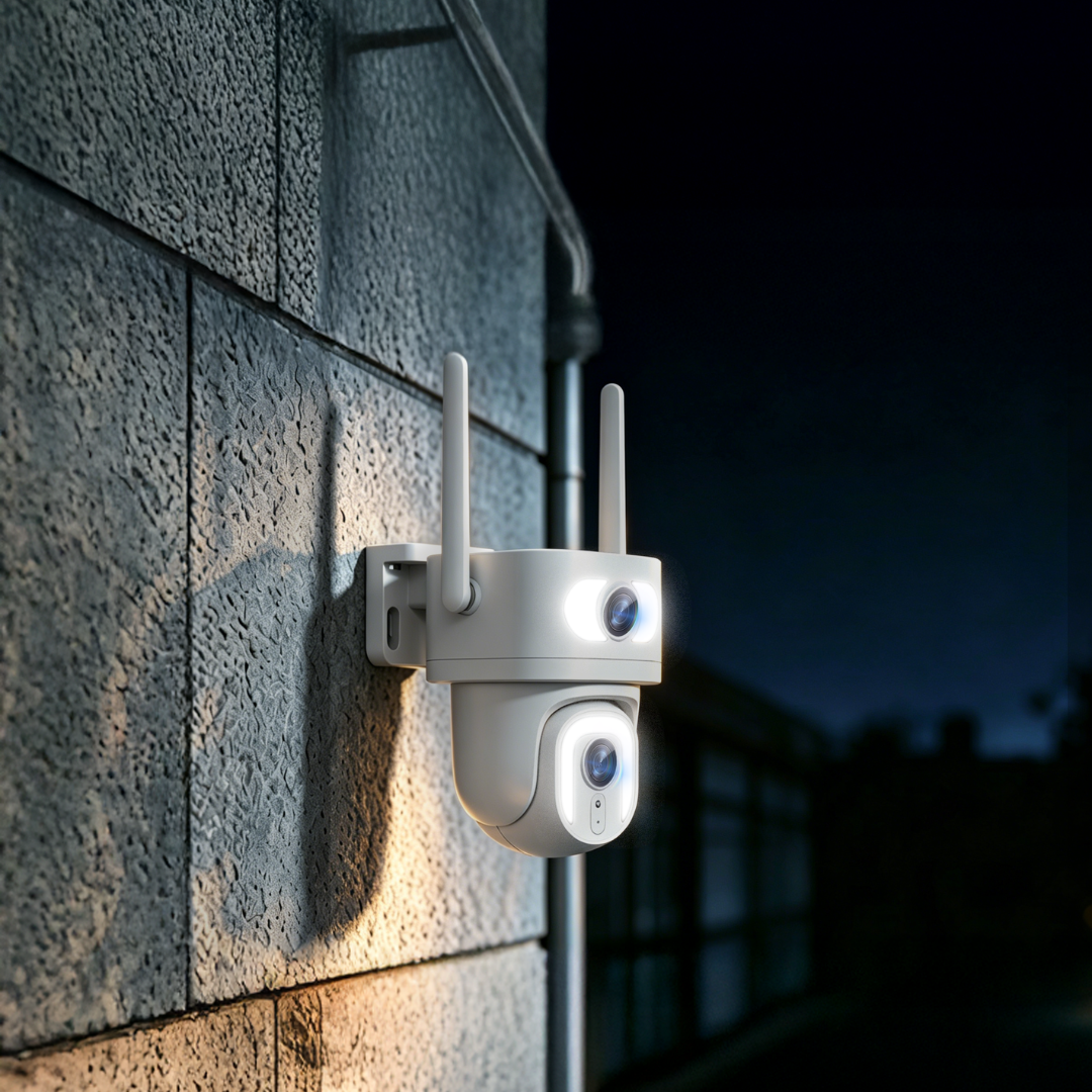 aslitec 4MP Smart WiFi PT Dual Lens 1920×2160 HD Camera