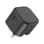 Asli  Global Primevolt 35 Gan Dual Port Usb-A & Usb-C Fast Charger | Black