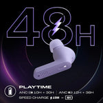 سماعات Tune Beam عازلة للضوضاء من JBL | بنفسجي