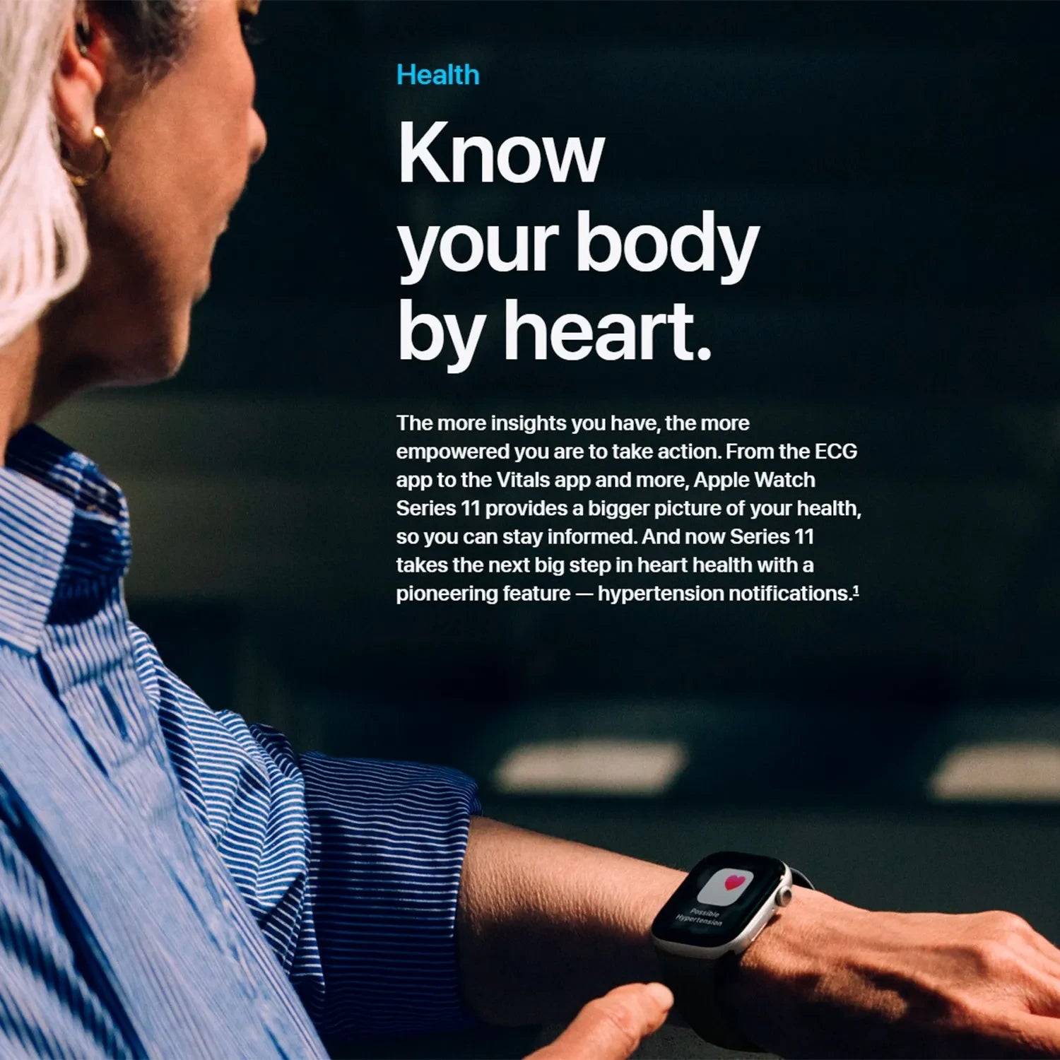 Apple Watch Series 11 GPS + Cellular 46mm Jet Black Aluminium Black Sport Band M/L