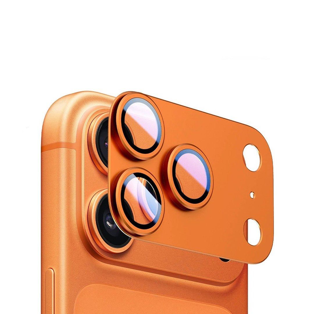 Anank All-in-one Camera Guard For iPhone 17 Pro Max | Cosmic Orange