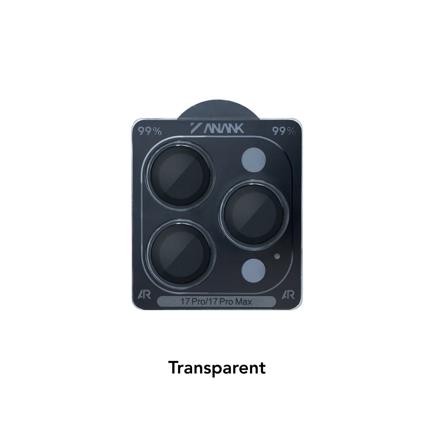 Anank 10X Reinforced 99% AR Lens Guard for iPhone 17 Pro / 17 Pro Max | Transparent
