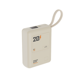 LZEL Zenoflex Surge20 Portable 20000Mah  65W Max Pd Power Bank Dual Usb-C