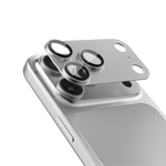 Asli  Global Armorlens Series Metal Tempered Glass Camera Lens Protector For IPhone 17 Pro | Silver